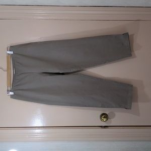 Eileen Fisher organic cotton pants, Size M, khaki, EUC